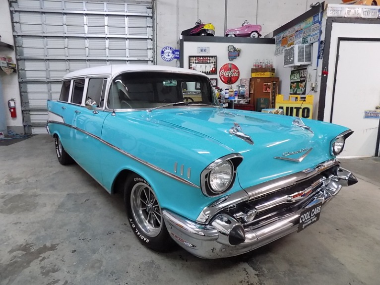 Used 1957 CHEVROLET WAGON for sale $36,995 at Cool Cars For Sale in Pompano Beach FL