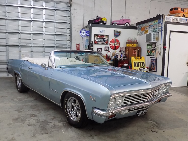 Used 1966 CHEVY IMPALA SS CONVERTIBLE for sale $42,900 at Cool Cars For Sale in Pompano Beach FL
