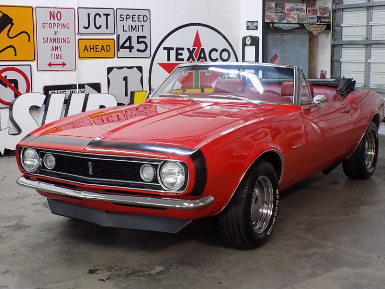 Used 1967 Chevrolet Camaro convertible four speed for sale $44,750 at Cool Cars For Sale in Pompano Beach FL