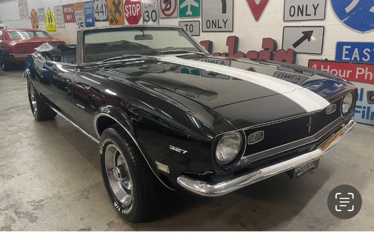 Used 1968 CHEVROLET CAMARO  CONVERTIBLE for sale $47,500 at Cool Cars For Sale in Pompano Beach FL