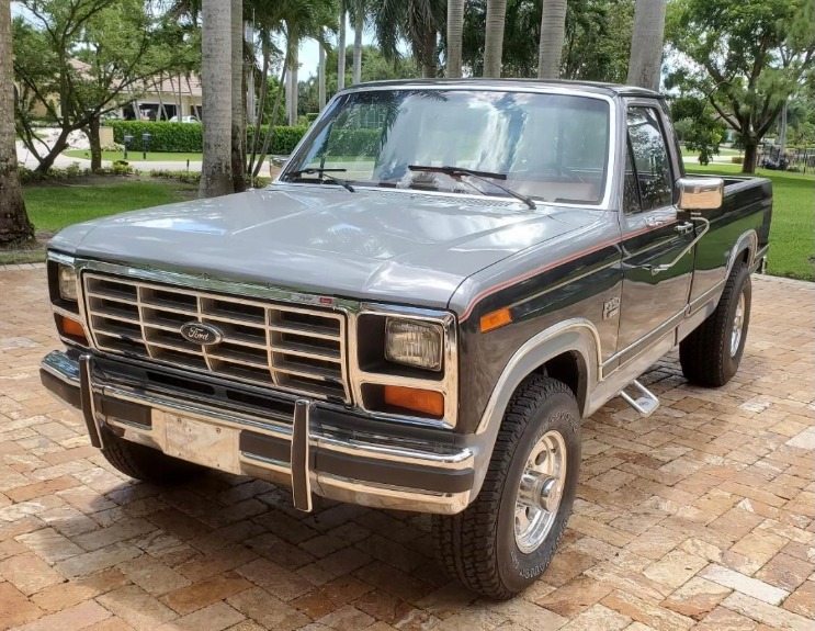 Used 1986 FORD F250 XLT LARIAT PICKUP for sale $24,995 at Cool Cars For Sale in Pompano Beach FL