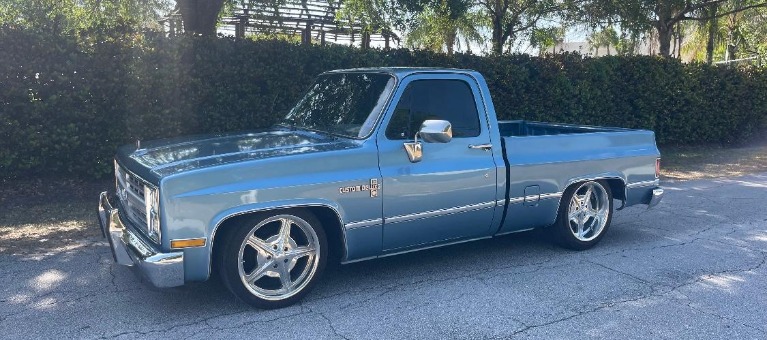 Used 1985 CHEVROLET C 10 CUSTOM DELUXE PICKUP for sale $24,995 at Cool Cars For Sale in Pompano Beach FL