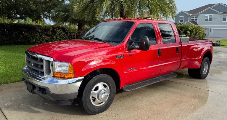 Used 1999 FORD F350 SUPER DUTY XLT CREW CAB PICKUP for sale $24,500 at Cool Cars For Sale in Pompano Beach FL