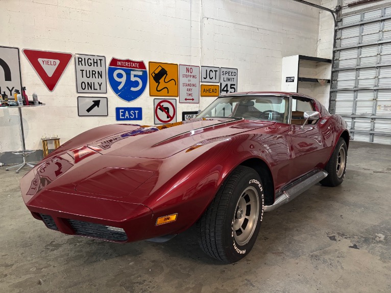 Used 1973 CHEVROLET CORVETTE 4 SPEED  AC T  TOPS for sale $24,995 at Cool Cars For Sale in Pompano Beach FL