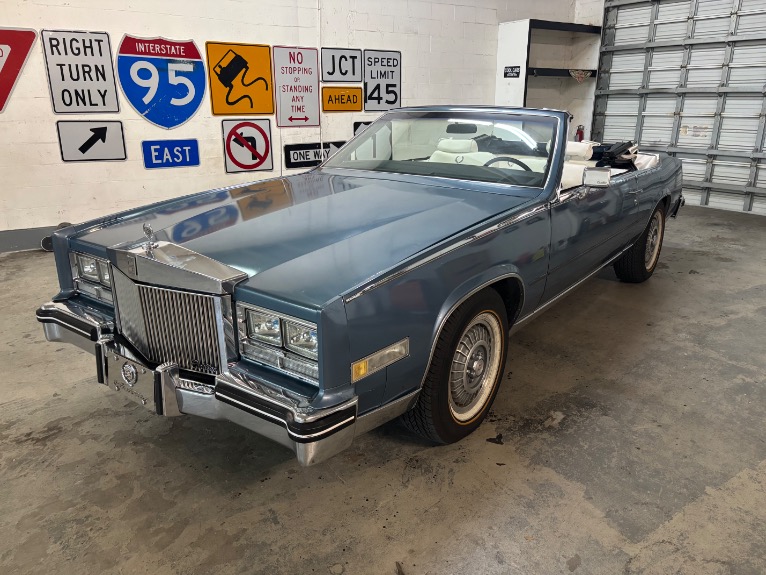 Used 1985 CADILLAC ELDORADO CONVERTIBLE for sale $23,995 at Cool Cars For Sale in Pompano Beach FL