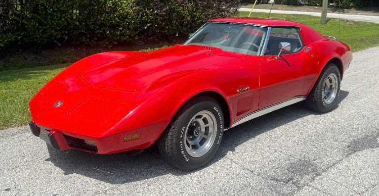 Used 1976 Chevy Corvette 4 speed and ac for sale $18,995 at Cool Cars For Sale in Pompano Beach FL